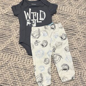 Wild Graphic Baby Onesie